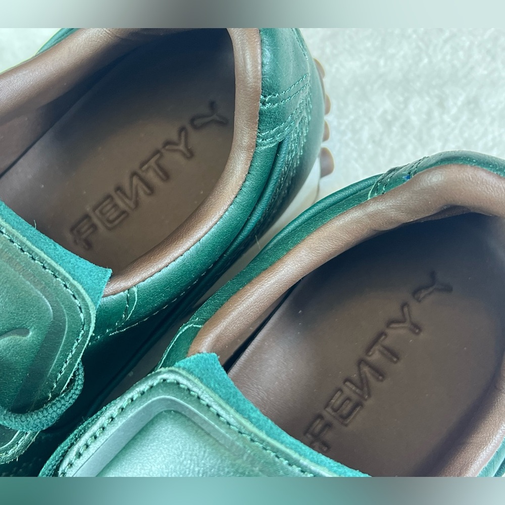 🆕 Puma x Fenty - Avanti L Dark Myrtle Low Top Sneakers Size:7 Women’s - NO BOX - Picture 14 of 17